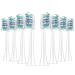 NEDIFON Toothbrush Replacement Heads Compatible with Philips Sonicare 8 Pack Electric Brush Head for 4100 5100 6100 HX9023 G2 (Pack of 8)