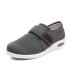 Edema Swollen Wide Fit Shoes Mens Breathable Adjustable Diabetic Orthopedic Slippers Large Size Swollen Feet Walking Edema Sneakers for Diabetic Edema Swollen Feet 9 Beige