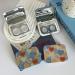 KCHYCV Doodle Girl Contact Lens Case - Portable Colored Lens Organizer Travel Set in Blue - Buy Online on GoSupps.com