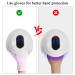 UV Shield Gloves for Gel Manicure - Anti-UV Fingerless Protection UPF 50+ - Perfect for Nail Care & Dryers - Buy Online on GoSupps.com
