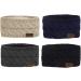 Simoda 4 Pieces Women Winter Warm Fuzzy Fleece Lined Headband Thick Cable knitted Ear Warmer Headwrap (#1) - Buy Online on GoSupps.com