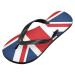 Mnsruu UK Union Jack Flip Flops | XL Flip Sandals for Men & Women | Stylish Home Slippers & Travel Footwear - Buy Online on GoSupps.com