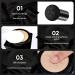 Lightweight Mushroom Head Air Cushion CC Cream Foundation for Lasting Nude Makeup - Oil Control, Moisturizing, and Smoothing (Natural Shade) - Buy Online on GoSupps.com