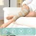 Eummy 4Pcs Elbow Oil Pack Set Washable Reusable Leg Essential Oil Wrap Mess-Free Oil Pack Wrap with Adjustable Elastic Straps Soft Bamboo Flannel Oil Pack Leak-Proof for Elbow Leg Arm Picture money khaki - Buy Online on GoSupps.com