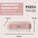 PARSA Beauty Nature Love Double-Sided Nail Brush - Hand Washing Brush in Pink | 1 Piece for Perfect Nails - Buy Online on GoSupps.com