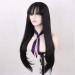 Shop Heat Resistant Synthetic Lace Front Wigs for Women - Long Straight Black Hair with Bangs | Daily & Party Wear - Buy Online on GoSupps.com