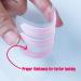 Lomansa 2023 Lash Lift Ribbon Silicone Pads Curlers - J-Pink - Buy Online on GoSupps.com