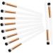 FOMIYES 20 Pcs Makeup Brush Small Eyeshadow Brush Eye Shadow Brush for Makeup White Wooden Handle 17.50X1.00X1.00CMx2pcs Whitex2pcs - Buy Online on GoSupps.com