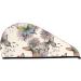 Flying Butterflies Microfiber Hair Towel - Soft Super Absorbent Wrap for Long Curly & Thick Hair | Quick Dry Coral Velvet Cap for Women - Buy Online on GoSupps.com
