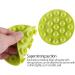 3pcs Double-Sided Non-Slip Placemat Set - Anti-Slip Plate Cutlery Stationary Pad for Baby Kids Feeding (Green) - Buy Online on GoSupps.com