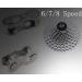 Hyamass 4 Pairs Bicycle Missing Link Reusable Steel Bike Chain 6/7/8 Speed - Silver - Buy Online on GoSupps.com