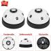 Slowton Dog Rim - 2-Piece Non-Slip Cat Bells & Puppy Toy Doorbell with Paw Print Button | Pet Intelligence Toys - Buy Online on GoSupps.com