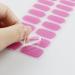 Bright Pink Gel Nail Strips KALEFUL Semi Cured Gel Nail Stickers Nail Art Decoration Design Supplies - Buy Online on GoSupps.com
