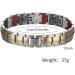 Magenergy Magnetic Band for Men - Titan Magnet Arm Band for Arthritis & Joint Pain Relief - Silver & Gold - Buy Online on GoSupps.com