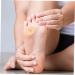 PartyKindom Sheets Latex Corn Stickers Corn Cushion Pad Self- Adhesive Feet Pad Corn Toe Pads Corn Protector Cushion Cushions Foot Care Sticker Corn Pad Oval Non-Woven Fabric Protective Agent - Buy Online on GoSupps.com
