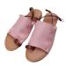 Casual Women's Flat Sandals Summer Buckle Comfortable Foot Bunion Correction Clip Toe Roma Shoes for Correct Soft Big Toe Foot Anti-slip Walking Slippers 6 Pink