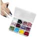 Stick on Nails - Matte and Glossy False Nail Tips | Full Long Ballerina Fake Nails Matte and Glossy False Nail for Women Girls Tosier Matte Medium Rectangle - Buy Online on GoSupps.com
