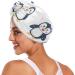 Small Lovely Penguins Hair Towel 2 Pack - Super Absorbent Quick Dry Hair Turbans for Women & Girls | Perfect Hair Drying Solution - Buy Online on GoSupps.com