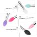 Angoily 6pcs Eye Shadow Brush Makeup Brush Big Sequined Smudger Silicone Eyeshadow Brush Makeup Set Make up - Buy Online on GoSupps.com