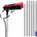 Window Cleaning Equipment Telescopic Window Cleaner Water Fed Brush Window Cleaning Equipment Water Fed Glass Cleaning Tools for Indoor/Outdoor High Window - Buy Online on GoSupps.com