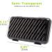 Weekly Pill Organizer 3X a Day - Black Medicine Organizer Box for Vitamins & Medications - Buy Online on GoSupps.com