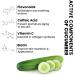Skin Hydrating Cucumber Toner - Anti Pigmentation Soothes Sunburn & Treats Open Pores - 200ml for Sensitive Skin - Buy Online on GoSupps.com