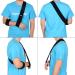 SupreGear Adjustable Arm Sling - Lightweight Shoulder Immobilizer for Comfort & Support - 71 inch (Black) - Buy Online on GoSupps.com