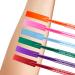 Waterproof Eyeliner Pencil Set - 6 Natural Matte Colors for Long-Lasting Eye Makeup - Retractable Liners and Shadow Pencil for Women - Purple, Green, and more - Buy Online on GoSupps.com