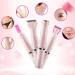 4-in-1 Washable Electric Lady Shaver & Facial Trimmer - Pink | Women's Razor for Armpits & Face - 14x5cm - Buy Online on GoSupps.com