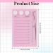 Acrylic Eyelash Extension Tool | Pink Lash Tile Holder & Organizer with Suction for Tweezers - Buy Online on GoSupps.com