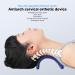 Pillow Neck Stretcher Curvature Straightening Anti Deformation Neck Correction Cervical Traction Device Pillow Lightweight for Travel (Blue) - Buy Online on GoSupps.com
