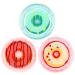 NEWGO Kids Ice Pack for Boo Boo 3 Pack Gel Ice Pack Toddler Ice Pack for Children Kids Injuries Pain Relief Bruises Swelling Wisdom Teeth - 4.52 x 4.52 3 Ice Pack-donut