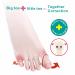 Adjustable Toe Separator & Corrector for Women - Large Size 8-10 (2PC) - Ashomie New Generation - Buy Online on GoSupps.com