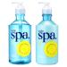 Kerasys Scalp Spa Silicone Free Weakly Acidic AHA Aqua Blue 25.36 fl oz / 750 ml (Shampoo + Conditioner Set)