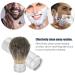 Premium Shaving Brush for Men | Portable Beard & Mustache Razor Tool | Best Bristle Hairbrush for Smooth Shaves - International Shipping - Buy Online on GoSupps.com