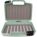 Aventik Streamer Fly Box Click Lock Large Streamer Flies Fishing Box Boating Fishing Tackle Storage Trays Organizer Box Hardware Box 10.43X8.27X3.15inch(SF1B Gray) SF1B Grey -10.43X8.27X3.15inch