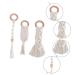 Ibasenice 3 Pcs Wooden Bite Toys for Toddlers - Cotton Rope Molar Grinding Sticks - Safe Beech Teething Toys Online - Buy Online on GoSupps.com