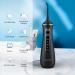 Buy Sawgmore Mouth Shower - Electric Interdental Cleaner with 4 Modes 4 Nozzles IPX7 Waterproof USB Portable Charging - Perfect for Family & Travel (Black) - Buy Online on GoSupps.com