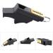 Best Referee Whistle - Professional Triller Signal Pipe for Football Basketball & Volleyball | Durable ABS with Clip - Black & Gold - Buy Online on GoSupps.com