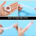 Flexible Skin Tape 6 Rolls - Self Adhesive Gauze Tape for Wound Injuries and Sports - 0.5 Inch x 10 Yards - Breathable and Swelling Relief (White) - Buy Online on GoSupps.com