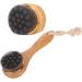 Manual Facial Cleansing Brush Beech Facial Exfoliating Brush Face Wash Scrub Exfoliation Brush for Applying Face Mask Deep Pore Cleaning Makeup Skincare Removal - Buy Online on GoSupps.com