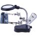DesktopMagnifierWeldingMagnifyingGlassWithLEDLight3.5X-12XLensAuxiliaryClipLoupeHolderHandSolderingRepairTools Decoration - Buy Online on GoSupps.com