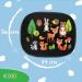 HECKBO 2x Car Sun Visor with Suction Cups - Forest Animals Design - 44x36cm - Side Sunshade for Baby Kids - Includes Bag - Buy Online on GoSupps.com