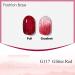 Gel Polish Santa Red Gel Nail Polish Soak Off UV Glitter Gel Nail Varnish for Manicure Long Lasting Chip Resistant Gel Nail Polish At Home 15mL(G117- Glitter Red) - Buy Online on GoSupps.com
