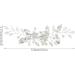 DonLeeving Bride Wedding Hair Vine Silver Bridal Flower Headband Leaf Hair Dress Pearl Hair Accessories for Women and Girls 15cm x4.5cm - Buy Online on GoSupps.com