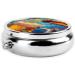 Oil Painting Beer Mug Portable Metal Pill Box - 3-Compartment Design for Travel - Must-Have Accessory for Small Pills - Buy Online on GoSupps.com