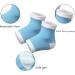 2 Pairs Moisturizing Socks Gel Heel Socks Open Heel Pain Relief Comfortable and Soft with Ventilation for Dry and Cracked Skin Care - Buy Online on GoSupps.com