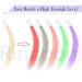 RINBOOOL 8 Inch Hair Swatch Testing Kit 6 Levels - 100% Natural Remy Human Hair | Salon Sample Pack - 30 Pieces per Pack - Buy Online on GoSupps.com