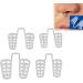 4 PCS Mini Transparent Anti Snoring Nose Clips - Comfortable Snoring Aid for Travel & Home Sleep - Buy Online on GoSupps.com