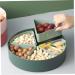 CIYODO 1pc Dried Fruit Box Storage Boxes Decorative Tray with Lid Snack Plate Dried Fruit Plate Tasty Meal - Buy Online on GoSupps.com